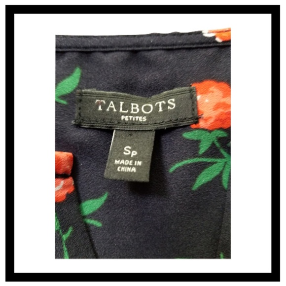 Floral Sleeveless tank top/Blue,Red,Green,White - Picture 4 of 4